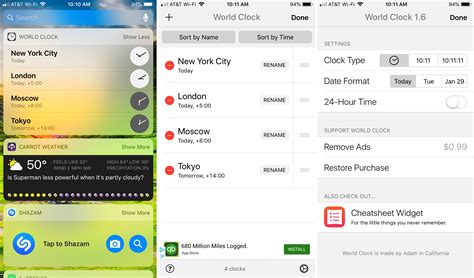Better World Clock Widget .